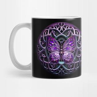 Celtic Style Animal 02 Butterfly Mug
